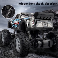 Samtoy 1/20 27Mhz Camion RC tout-terrain électrique télécommandé haute vitesse pour enfants, 4x4, avec fonctions d'escalade et de cascades