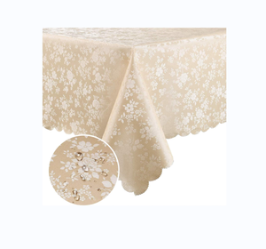 Không thấm nước Jacquard khăn trải bàn, hình chữ nhật Heavy Duty bảng vải cho đám cưới, wipeable bảng bìa cho nhà bếp và phòng ăn - Product Image 1