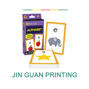 Tùy Chỉnh In Ấn Trẻ Em Động Vật Bảng Chữ Cái Flash Thẻ Trẻ Em Giáo Dục Học Tập Tiếng Anh Thẻ Thư - Product Image 3