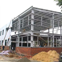 Bâtiment en acier préfabriqué, école préfabriquée, structure en acier pour commerce, solution de construction à quatre étages