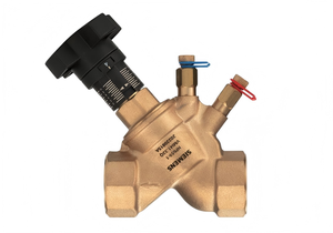 Válvula de Equilibrio Estático VMI41.25Q, Roscada, DN25, PN16, Cuerpo de Latón, Bloqueo de Flujo, para Sistemas Hidrónicos HVAC - Product Image 4