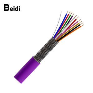 Fil résistant isolé en PVC et gainé de nylon UL2464 pour la robotique et les machines automatisées, fil électronique UL - Product Image 1