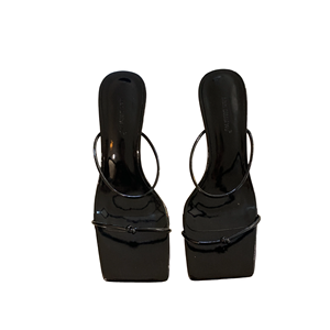 2023 New Open Toe Sandals for Women High Quality Thick Heel Ankle Strap Narrow Band Mesh Cushioning Anti-Slip for Summer - Product Image 6