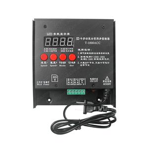 ตัวควบคุมไฟ LED ที่โปรแกรมได้สำหรับแถบแสงพิกเซล T-1000ACC จุดพิกเซล4096ผลิตภัณฑ์ทางวิศวกรรม - Product Image 1