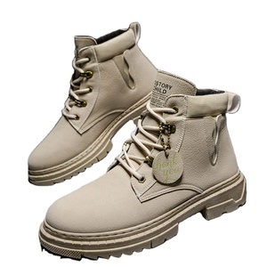 2022 Autumn and Winter Fashion New Men's Boots Wholesale Casual High-top Tooling Shoes - Product Image 6