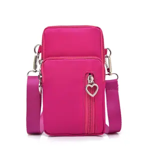 New Small Crossbody Wallet Phone Bag Women Mini Crossbody Purse Cell Phone Shoulder Bag Mini Wallet Purse Over Shoulder Strap