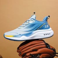 Chaussures de sport Hongyan pour hommes, chaussures de course à semelle souple absorbant les chocs, respirantes en mesh, chaussures décontractées pour hommes