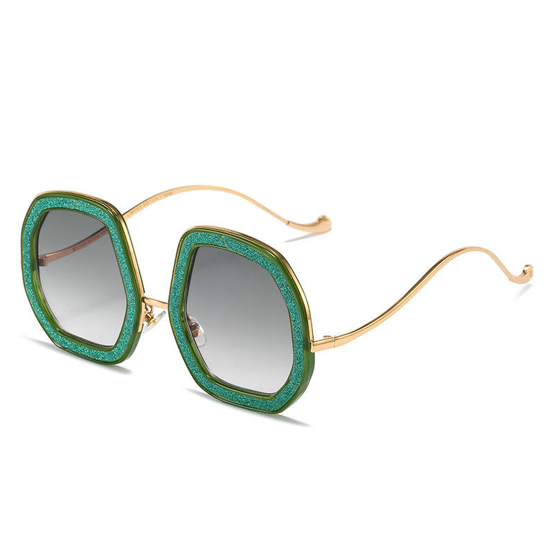 Vert doré/Marron double