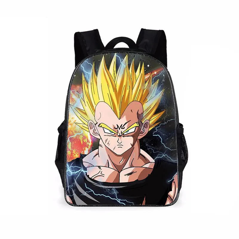Wholesales Amazon Japanese Anime Cartoon Student School Backpacks Laptop Bag Goku Super Saiyan Dragon Ball Shoulder Bags