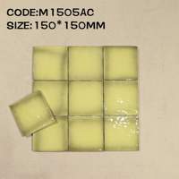 150x150mm crédence salle de bain intérieure brillante cuisine dosseret tactile carré briques carreaux de mur