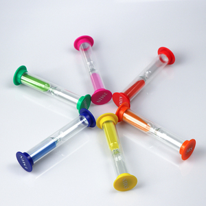 Đồng Hồ Cát Nhựa 1 2 <span class=keywords><strong>3</strong></span> Phút Đồng Hồ Cát Đồng Hồ Cát Nhiều Màu Cho Trẻ Em - Product Image 3