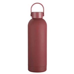 Minimalist Stainless Steel Vacuum Insulated Water <b>Bottle</b> with Handle for Travel - Product Image 3