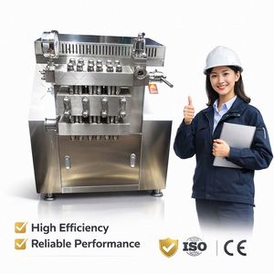 Homogénéisateur de lait manuel 2000L/H, homogénéisateur de lait et de jus haute pression, homogénéisateur de miel et de lait à deux pistons - Product Image 6