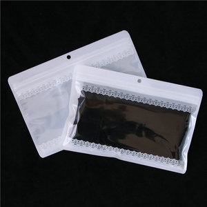 Biểu Tượng Tùy Chỉnh In Quần Áo Đồ Bơi Vớ Bao Bì Trong Suốt Mylar Nhựa Zip Khóa Túi Với Lỗ Phụ Kiện Thời Trang - Product Image 3