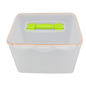 Wholesale cheap hot sale 14L boxes translucent best-selling storage clothes and sundries storage box with lid