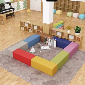 Banco rectangular largo para sala de proba, banco de almacenamiento para tienda de ropa, sofá extensible. - Product Image 2