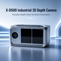 Kamera Kedalaman 3D Presisi Tinggi X-D500 untuk Navigasi Robot AGV AMR, Penghindaran Rintangan SLAM, Sensor Optik LiDAR Industri