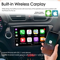Autoradio 2DIN Android 13 avec GPS, CarPlay sans fil, navigation vocale IA, écran IPS DSP, 128 Go, multimédia vidéo pour tableau de bord RIO 2011-2019