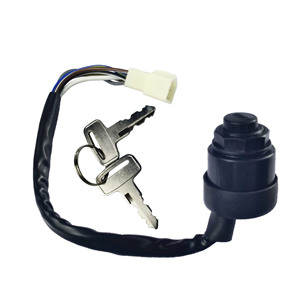 Interruttore di accensione di avviamento chiave <span class=keywords><strong>serratura</strong></span> <span class=keywords><strong>porta</strong></span> elettrica per moto ATV UTV Kawasaki Yamaha - Product Image 6