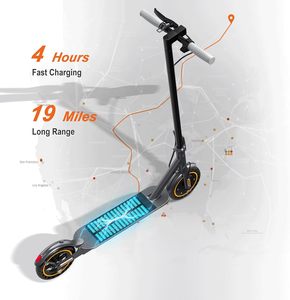 EE. UU. UE almacén Envío Directo <span class=keywords><strong>30</strong></span> <span class=keywords><strong>Km</strong></span>/<span class=keywords><strong>h</strong></span> al por mayor 350 W <span class=keywords><strong>Scooter</strong></span> Eléctrico de larga distancia deportes adulto plegable e <span class=keywords><strong>scooter</strong></span> - Product Image 4