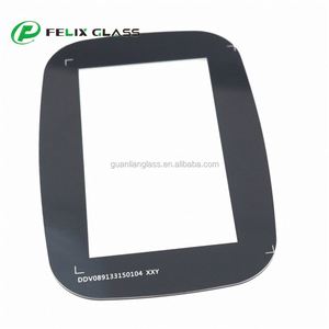 Pantalla Táctil de Vidrio Templado con Borde Pulido de 1.1 mm, Impresión Negra, para Controlador - Product Image 5