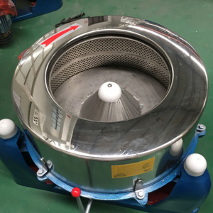 Ngang Thép Không Gỉ Quần Áo Thực Phẩm Lông Ly Tâm Dewatering Dehydrator Khô Quay Máy Sấy Máy - Product Image 5