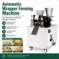 Machine à raviolis automatique multifonctionnelle, machine commerciale pour samosas, curry puffs, wontons et produits surgelés, 40 pièces/min