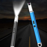 Briquet à plasma USB rechargeable DEBANG, design minimaliste en alliage de zinc, charge en 1 à 1,5 heure, DB-2291, 52g, vente en gros usine