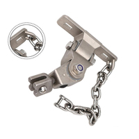 Support de balançoire pivotant robuste en acier inoxydable avec chaîne de sécurité et support de suspension pour aire de jeux pour enfants et adultes