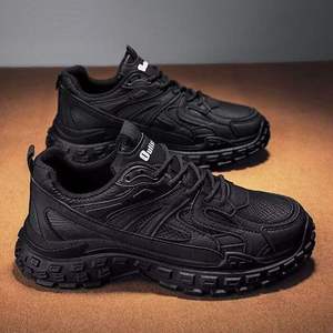 Zapatos Deportivos Transpirables de Malla con Suela Alta para Hombre, para Verano, con Amortiguación, para Caminar y Deportes, Estilo Labor Walking - Product Image 3