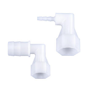 Adaptateur à filetage interne en plastique PP de type L, filetage interne à 4 points, connecteur de coude en pagode, robinet d'eau, accessoires de robinet de salle de bain - Product Image 1