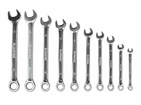 Clé combinée CR-V 6-32 mm, clé à fourche et à anneau, chromée, outil manuel pour réparation automobile OEM