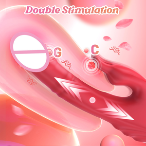 9種類の強力な振動、クリトリス刺激、リアルなディルドバイブレーター、LEDディスプレイ、Gスポット刺激、バニーラビットバイブレーター（女性向け） - Product Image 2