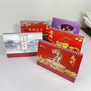 2024 Custom Printing Desktop Calendar Desk Advent Calendar Table Calendar