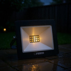Foco LED Fervi 30W 3000K Blanco Cálido, Proyector Exterior Impermeable IP65 - Product Image 3