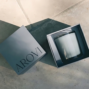 Arovi-现代简约高级礼盒天然大豆蜡香薰蜡烛高级自有品牌定制和公司礼品 - Product Image 2