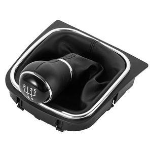 Neuer Beliebter 5-6-Gang Schaltknauf Leder-Schalthebel für VW Jetta 5 6 GOLF 6 VI MK5 MK6 5KD 711 - Product Image 3