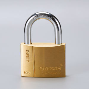 BC04 — cadenas en cuivre Anti-vol de 20mm, lot de pièces, petite serrure à fleurs, en laiton massif, bon marché - Product Image 2