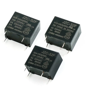 Relais à semi-conducteurs Relais de puissance Relais électromécaniques 12V 10A Normal ouvert: 1A(SPST-Normal ouvert) <span class=keywords><strong>Plugin</strong></span> JZC-32F/012-HS3(555) - Product Image 3