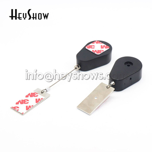 Dispositivo di Sicurezza per Telefoni Cellulari, Espositore Antifurto per <span class=keywords><strong>Gioielli</strong></span> con Cavo Retrattile, Gomma Flessibile Adesiva - Product Image 2