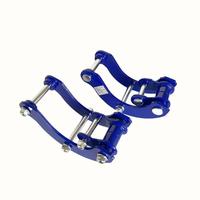 Nouveaux kits de rehausse 4x4 de 2 pouces en acier robuste avec ressorts à lames arrière et G-Shackles allongés pour T6 T8