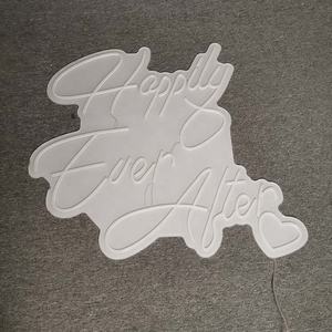 Enseigne au néon LED <span class=keywords><strong>Happily</strong></span> <span class=keywords><strong>Ever</strong></span> <span class=keywords><strong>after</strong></span> pour mariage et décoration d'entreprise pour entreprises et hôpitaux - Product Image 5