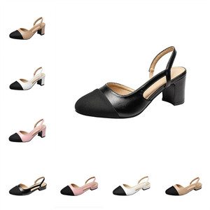 Venta al por mayor elegante mujer Slingback Sandalias planas de moda antideslizante diapositivas para las señoras - Product Image 5