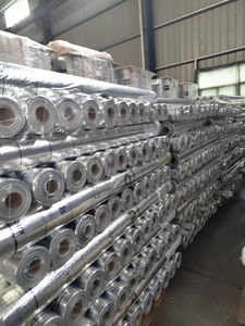 <span class=keywords><strong>Membrane</strong></span> pare-vapeur en aluminium auto-adhésive réfléchissante <span class=keywords><strong>de</strong></span> la chaleur pour mur/toit/sol/pipeline - Product Image 4