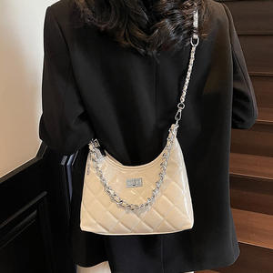 Diseño de nicho Casual elegante solo hombro axila Tote 2025 nueva moda personalidad Simple Commuter Crossbody Bag - Product Image 1