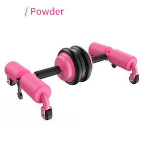 Chất Lượng Cao <span class=keywords><strong>AB</strong></span> Bánh Xe Con Lăn Huấn Luyện Viên Dễ Dàng Grip Xử Lý Cho Bụng Tập Thể Dục Mới Thiết Bị Tập Thể Dục Trọng Lượng Miễn Phí - Product Image 2