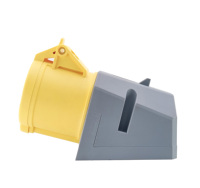 Prise murale industrielle CEE 16/32A-4h 110V 3 broches, montage en surface, certifiée CE/UKCA/SEMKO/ROHS, IP44 pour extérieur
