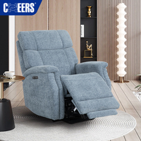MANWAH CHEERS Nouveau design Fauteuil de canapé inclinable avec ascenseur Siège inclinable électrique avec fonction de massage pour fauteuil de canapé pour personnes âgées