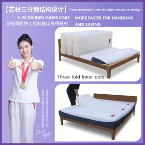 Materasso Skylee 4D King Size/Queen Size in Polimero POE per un Sonno Confortevole - Product Image 6