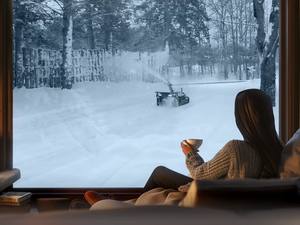 Modèle de robot déneigeur, conception modulaire, recharge automatique, cartographie multi-zones IA, navigation GPS RTK, version américaine - Product Image 2